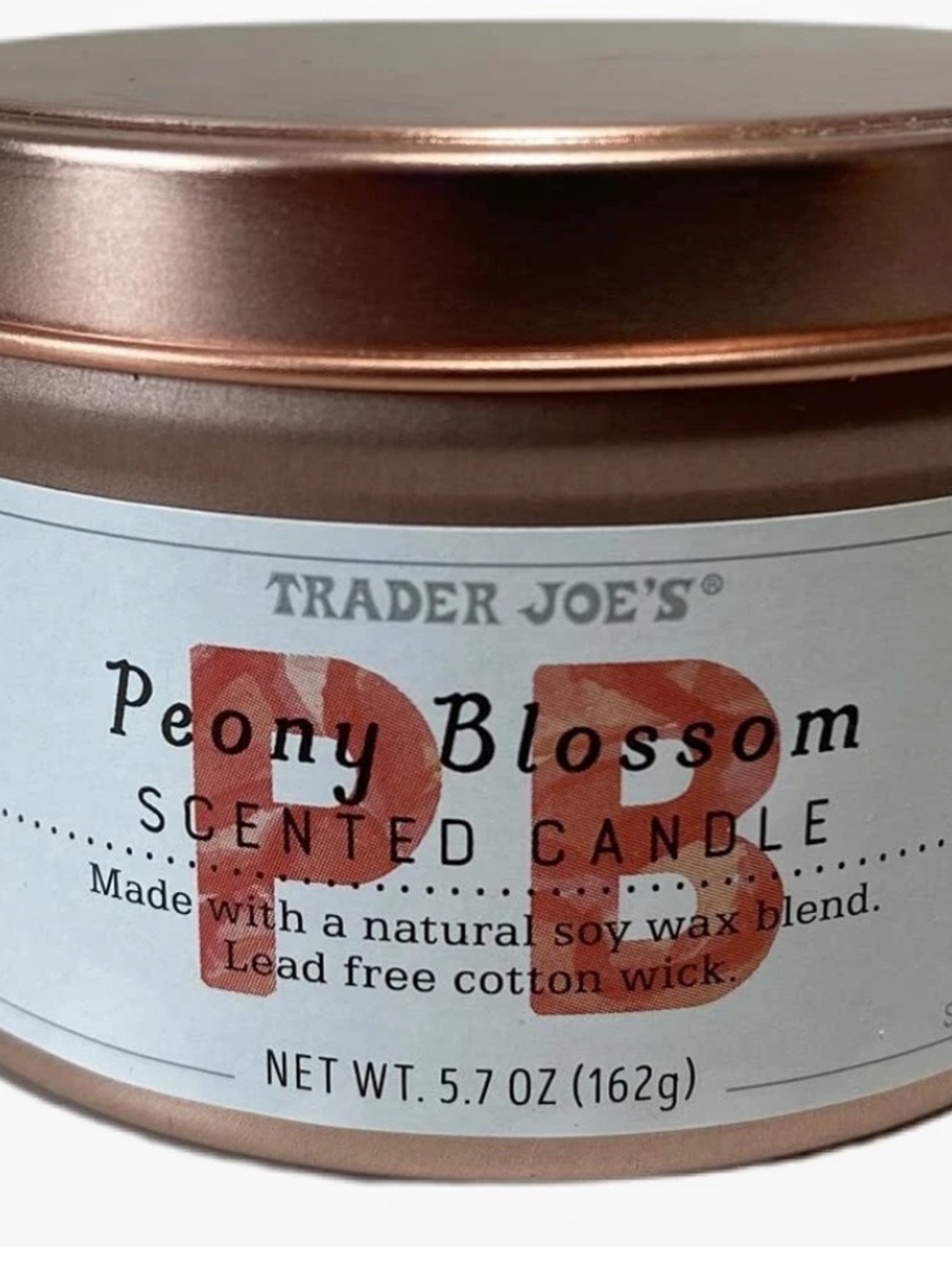 Trader Joe’s Peony Blossom Scented Candle - Picture 3 of 3